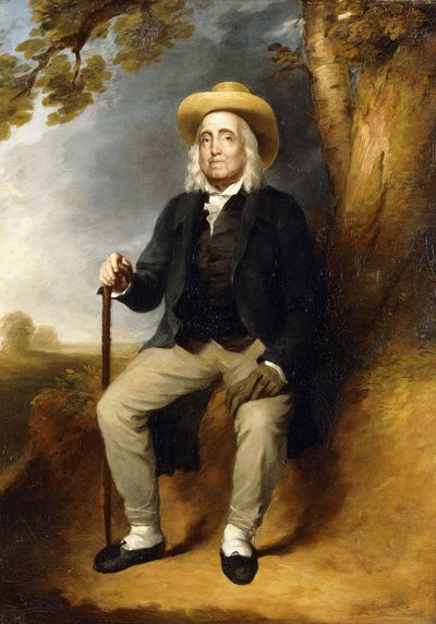 Jeremy Benthamin muotokuva tekijältä George Frederick Watts