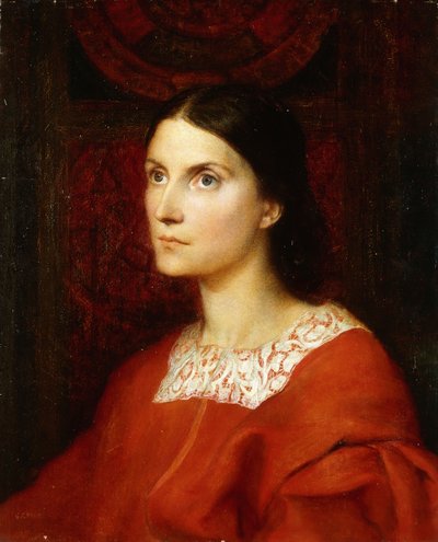 Lady Wolvertonin muotokuva, s. Georgina Tufnell, tekijältä George Frederick Watts