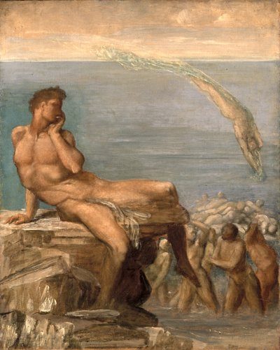Huonekalut ja erilaiset esineet 1100- ja 1300-luvuilta tekijältä George Frederick Watts