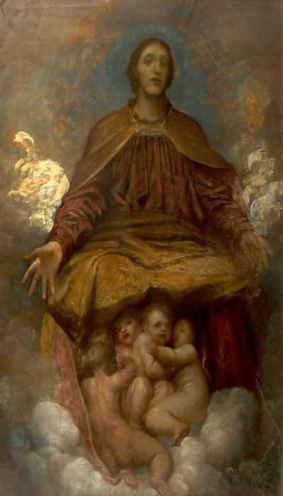 Kristinuskon henki, 1872-75 tekijältä George Frederick Watts