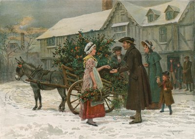 Holly Cart tekijältä George Goodwin Kilburne