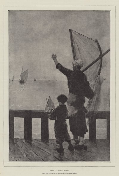 Merimiehen vaimo tekijältä George Haquette