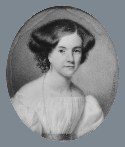 Naisen muotokuva, n. 1830. tekijältä George Harvey