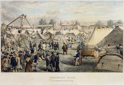 Croydonin messut, 1833 tekijältä George Hawkins