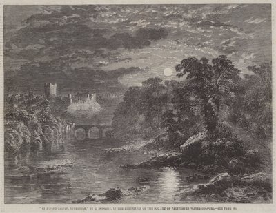 Richmondin linna, Yorkshire tekijältä George Haydock Dodgson