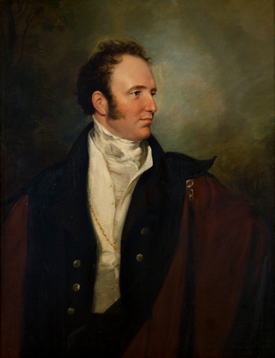 Muotokuva George Augustus Frederick Henrystä, Bradfordin toisesta jaarlista, n. 1809-1850 (öljy kankaalle) tekijältä George Hayter