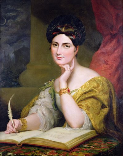 Muotokuva kunnia. Rouva Caroline Norton tekijältä George Hayter