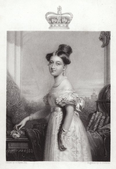 Kuningatar Victoria 18-vuotiaana tekijältä George Hayter