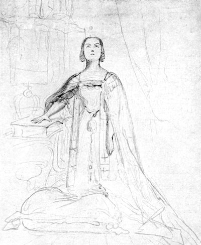 Kuningatar Victoria vannoo kruunajavalan, 1837, 1901. tekijältä George Hayter