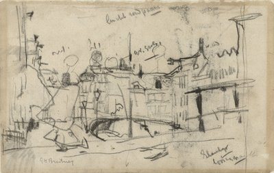 Käytä Elandsgrachtin yli tekijältä George Hendrik Breitner