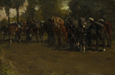 Ratsuväki Reposessa tekijältä George Hendrik Breitner
