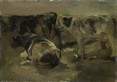 Neljä lehmää tekijältä George Hendrik Breitner