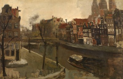 Prinsengracht Amsterdamissa tekijältä George Hendrik Breitner