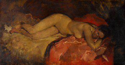 Makaava alaston  tekijältä George Hendrik Breitner