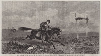 American Pony Express, matkalla Missouri-joelta San Franciscoon tekijältä George Henry Andrews