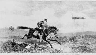 American Pony Express, matkalla Missouri-joelta San Franciscoon tekijältä George Henry Andrews