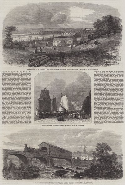 Sisällissota Amerikassa tekijältä George Henry Andrews