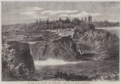 Chaudieren putoukset, lähellä Quebeciä tekijältä George Henry Andrews
