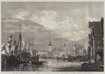 Satama, Bergen, Norja tekijältä George Henry Andrews