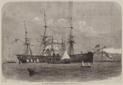 Yhdysvallat Steam-Corvette, Niagara tekijältä George Henry Andrews