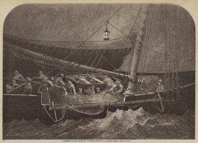 Troolaus Pohjanmerellä yöllä tekijältä George Henry Andrews