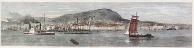 Näkymiä Montrealin kaupungista, Kanada Itä tekijältä George Henry Andrews