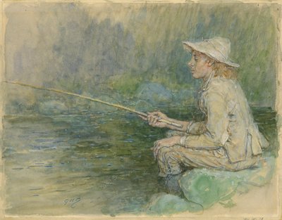 Poika Kalastus tekijältä George Henry Boughton