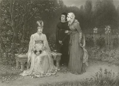 Kuningatar Isabella ja hänen naisensa tekijältä George Henry Boughton