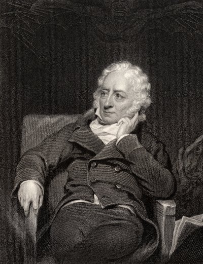 Henry Fuseli, kaiverrettu J. Rogers, National Portrait Gallerysta, osa V, julkaistu noin 1835 tekijältä George Henry Harlow