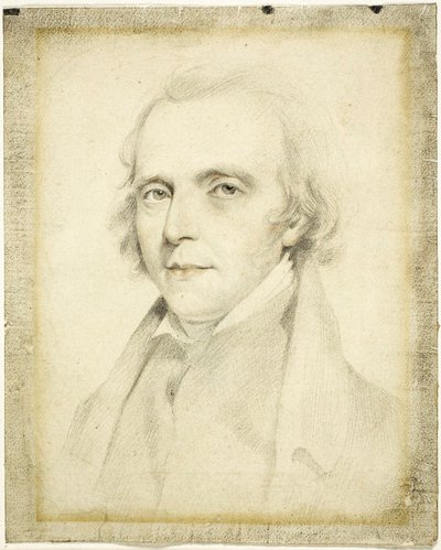 Muotokuva John Flaxmanista, R.A. tekijältä George Henry Harlow
