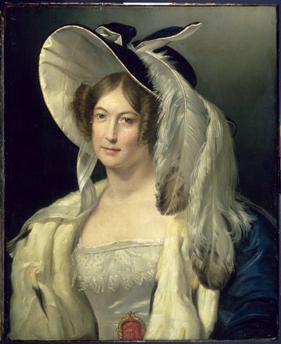 Victoria May Louise, Kentin herttuatar (1786-1861), n. 1830-40 tekijältä George Henry Harlow