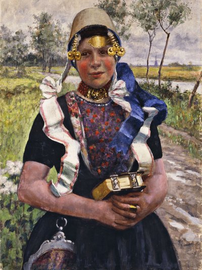 Dutch Finery, Marken-tyttö, tekijältä George Hitchcock