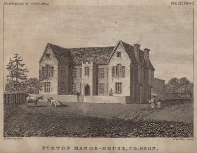 Pyrton Manor House, Oxfordshire (kaiverrus) tekijältä George Hollis