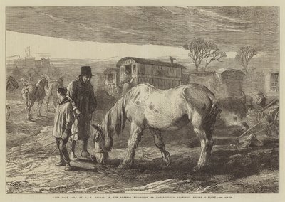 Viimeinen erä, vesiväripiirrosten yleisnäyttelyssä, Dudley Galleria tekijältä George Housman Thomas