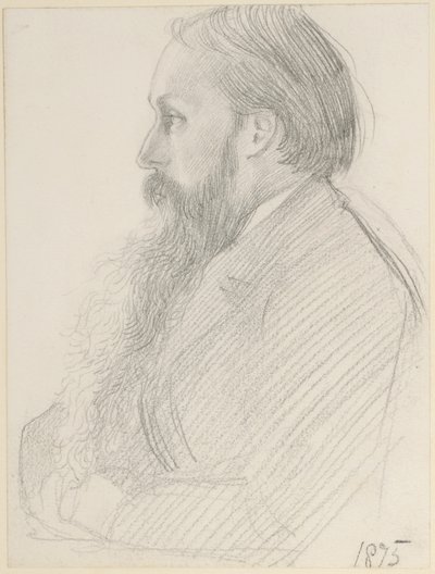 Edward Burne-Jonesin muotokuva, 1875 tekijältä George Howard