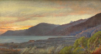 Näkymä Bordigherasta, 1882 tekijältä George Howard