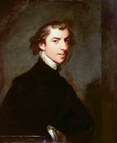 Omakuva, noin 1780 tekijältä George Huddesford