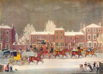 Lähestymistapa jouluun, 1800-luku tekijältä George Hunt