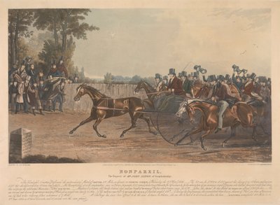 "Nonpareil" / Knightsbridgen John Dixonin omaisuus / Tämä ihmeellinen olento, joka suoritti ennennäkemättömän ottelun raviessaan 100 mailia valjaissa Sunbury Commonilla keskiviikkona 27. huhtikuuta 1836. ... tekijältä George Hunt