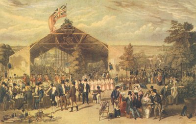 The Licensed Victuallers Annual Dinner, Mermaid Tavern, Hackney, 1866 tekijältä George Hunt