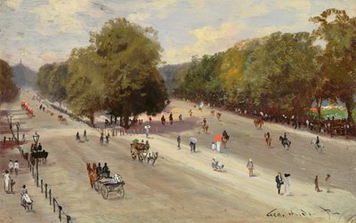Rotten Row, Hyde Park Corner tekijältä George Hyde Pownall