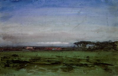 Campagnan toisella puolella, 1872. tekijältä George Inness
