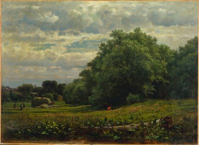 Sadonkorjuuaika tekijältä George Inness