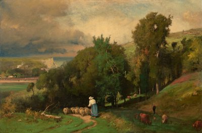 Rinne Étretatissa tekijältä George Inness