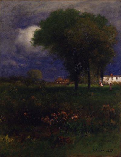 Syyskuun iltapäivä tekijältä George Inness