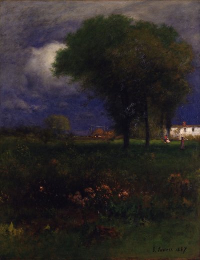 Syyskuun iltapäivä, 1887. tekijältä George Inness