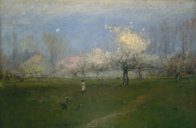 Spring Blossoms, Montclair, New Jersey, n. 1891. tekijältä George Inness