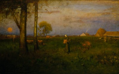 Auringonlasku tekijältä George Inness