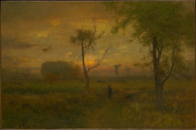 Auringonnousu tekijältä George Inness