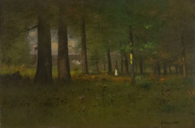 Metsän reuna tekijältä George Inness